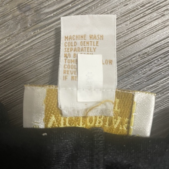 VTG 90s Y2K VICTORIAS SECRET Bodysuit Sz S Black Velvet Lace Ribbon Whimsigoth - Picture 11 of 11